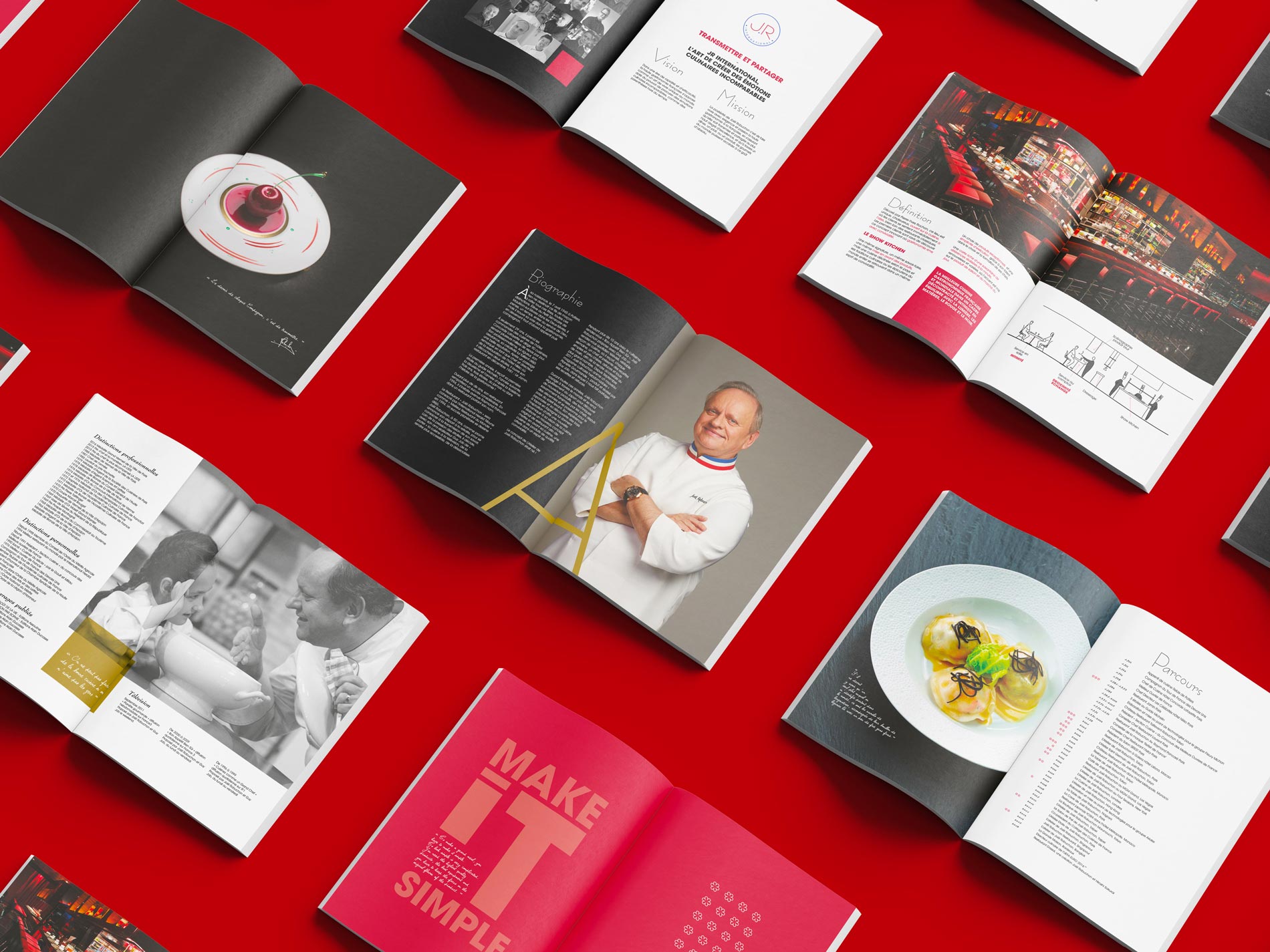 Joel Robuchon book concept